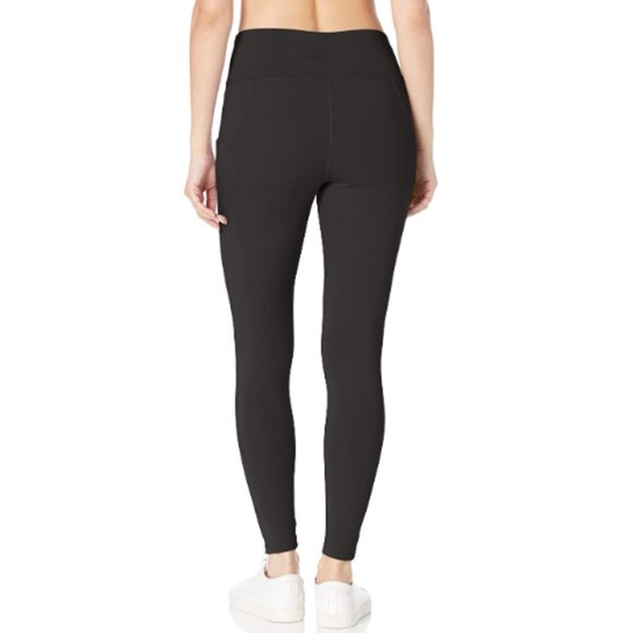 Jockey Womens Performance 7/8 Ankle Black Leggings - Picture 3 of 3